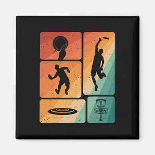 Grappige Disc Golf Speler Cool Vliegende Schijf Sp Magneet