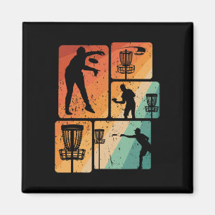 Grappige Disc Golf Speler Cool Vliegende Schijf Sp Magneet