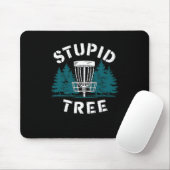 Grappige Disc Golf Speler Stomme Boom Disc Golf _1 Muismat (Met muis)