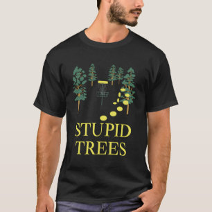 Grappige Disc Golf Stomme Boom Frisbee Golfen T-shirt