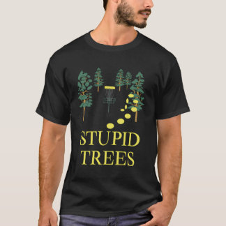 Grappige Disc Golf Stomme Boom Frisbee Golfen T-shirt
