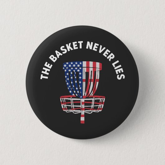 Grappige Disc Golf Ultimate Frisbee liefhebber Ronde Button 5,7 Cm (Voorkant)