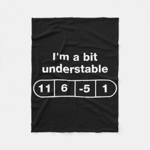 Grappige Disc Golf Vader Citaat Disc Golf Instabie Fleece Deken