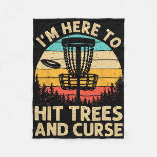 Grappige Disc Golf Voor Mannen Vrouwen Disc Golf S Fleece Deken