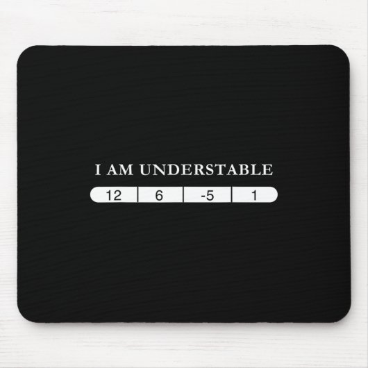 Grappige Discgolf Citaat Discgolf Ontwerp Understa Muismat (Voorkant)