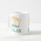 Grappige Discgolf Kind Discgolf Speler Koffiemok (Voorkant links)
