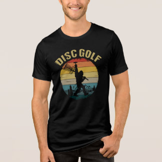 Grappige Discgolf – Oude Bigfoot Tri-Blend Shirt