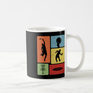 Grappige Discgolfspeler Cool Vliegende Schijf Spor Koffiemok