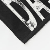 Grappige Discgolfspeler Gecertificeerd Mandje Case Fleece Deken (Hoek)