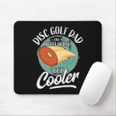 Grappige Discgolfspeler Zegt Vader Papa Ik Disc Muismat (Met muis)