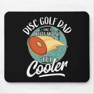 Grappige Discgolfspeler Zegt Vader Papa Ik Disc Muismat