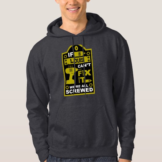 Grappige DIY Fix It Reparatie Hoodie (Voorkant)
