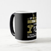 Grappige DIY Fix It Reparatie Magische Mok (Voorkant links)