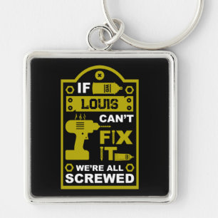 Grappige DIY Fix It Reparatie Sleutelhanger