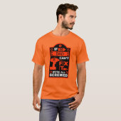 Grappige DIY Fix It Reparatie T-shirt (Voorkant volledig)