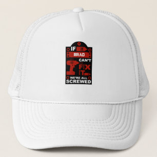 Grappige DIY Fix It Reparatie Trucker Pet
