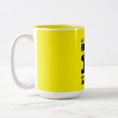 Grappige DIY Fix It Reparatie Tweekleurige Koffiemok (Links)