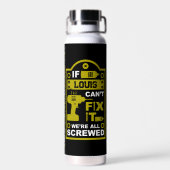 Grappige DIY Fix It Reparatie Waterfles (Achterkant)