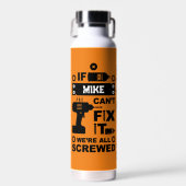 Grappige DIY Fix It Reparatie Waterfles (Voorkant)