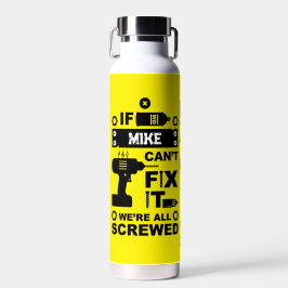 Grappige DIY Fix It Reparatie Waterfles