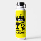 Grappige DIY Fix It Reparatie Waterfles (Achterkant)