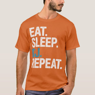 Grappige DJ Kunst Mannen Vrouwen Muziekproducent D T-shirt