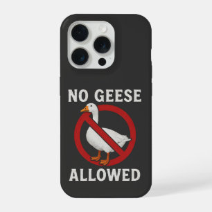 Grappige 'Do Crime'-Gans Mok - Chaotische Domme Ga iPhone 15 Pro Case