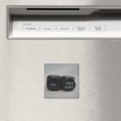 Grappige Dobbelstenen Magneet (Insitu (Vaatwasser))