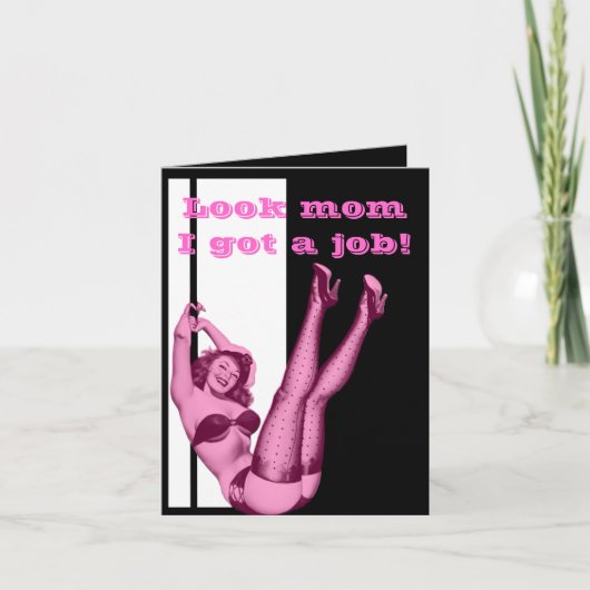 Grappige dochtersmoederdag kaart (Voorkant)