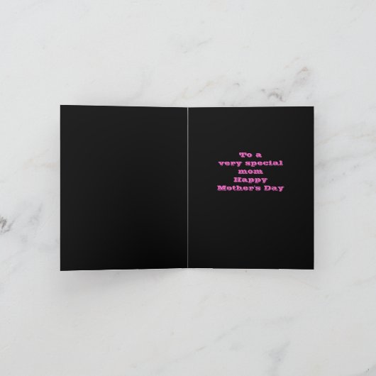 Grappige dochtersmoederdag kaart (Binnen)