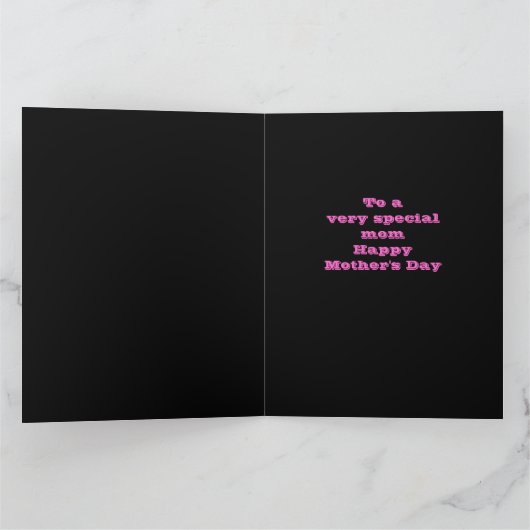 Grappige dochtersmoederdag kaart (Binnen)