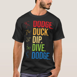 Grappige Dodgeball Speler Ball Game Dodgeballer T-shirt