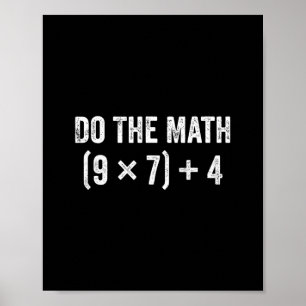 Grappige Doe De Rekening 67 Meme  Poster