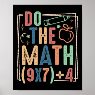 Grappige Doe De Rekening 67 Meme Zes Zeven Jongen Poster