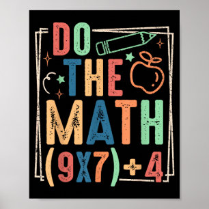 Grappige Doe De Rekening 67 Meme Zes Zeven Jongen Poster