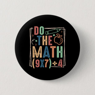 Grappige Doe De Rekening 67 Meme Zes Zeven Jongen  Ronde Button 5,7 Cm