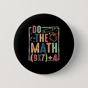 Grappige Doe De Rekening 67 Meme Zes Zeven Jongen Ronde Button 5,7 Cm