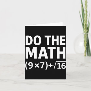 Grappige Doe De Rekening Meme – Nerd Humor Vergeli Kaart