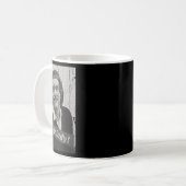 Grappige Doe Het Dame Klets Humor Koffiemok (Voorkant links)