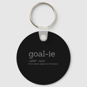Grappige Doelman Keeper Definitie Voetbal Hockey P Sleutelhanger