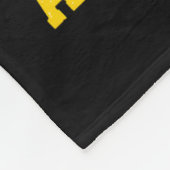 Grappige Doelman Voetbal Keeper Retro Varsity Fleece Deken (Hoek)