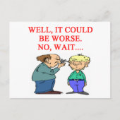 grappige dokter briefkaart (Voorkant)