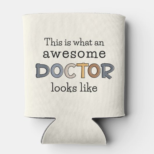 Grappige Dokter Cadeaus | Geweldige Dokter Blikjeskoeler (Achterkant)