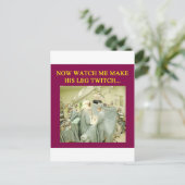 grappige dokter humor briefkaart (Staand voorkant)