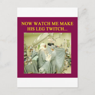 grappige dokter humor briefkaart