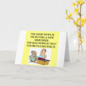 grappige dokter humor kaart (Gele Bloem)