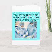 grappige dokter humor kaart (Voorkant)