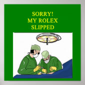 grappige dokter humor poster (Voorkant)