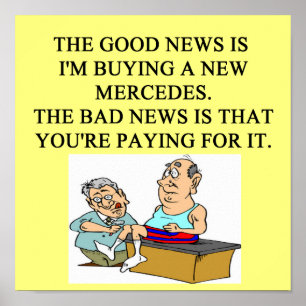 grappige dokter humor poster