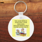 grappige dokter humor sleutelhanger (Voorkant)